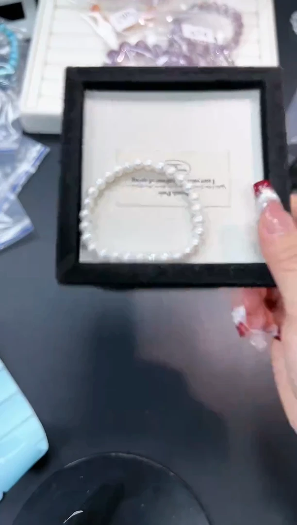 【闪购商品】淡水珍珠手串未镶嵌75q多样性发其一/1条默认微瑕