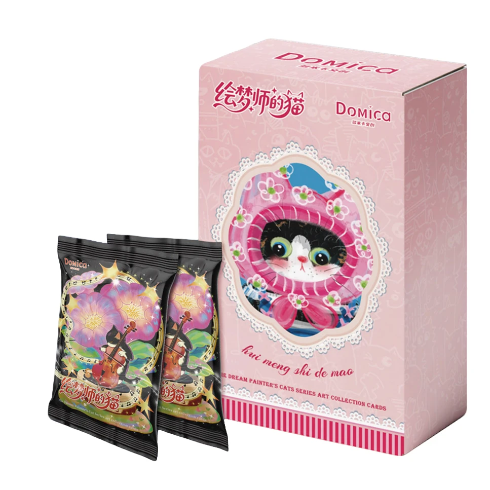 【推推】Domica✖️艺术家系《绘梦师的猫》收藏盲盒卡牌-11