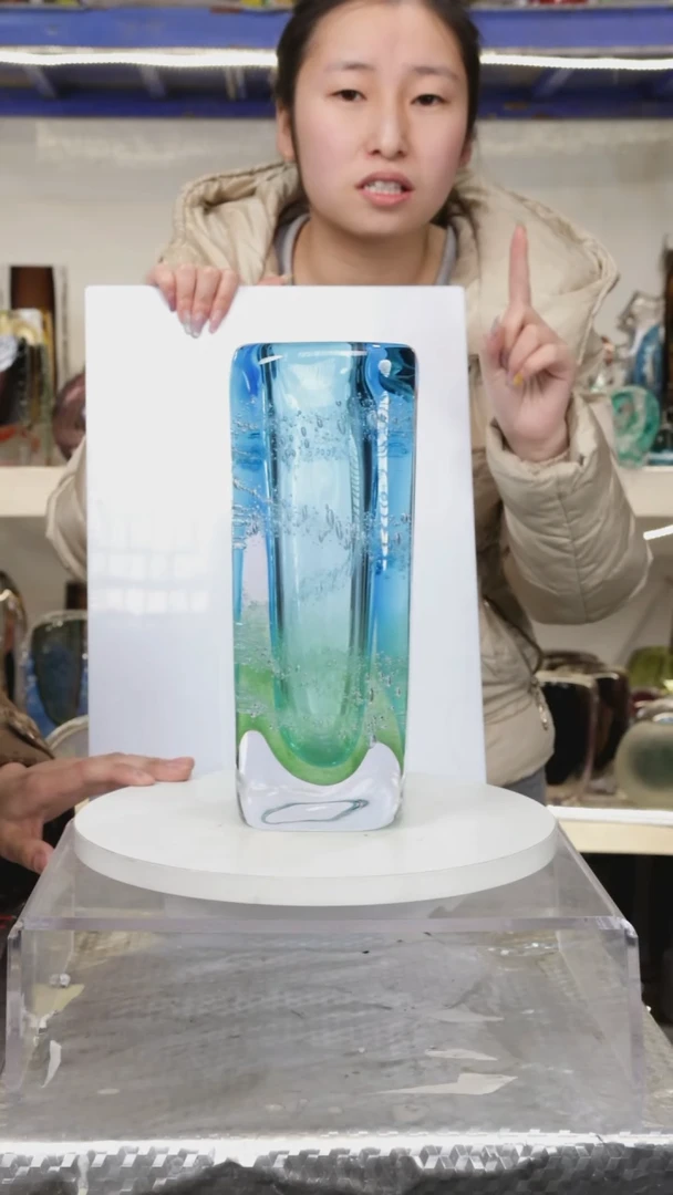 【闪购商品】琉璃高29.5精品琉璃正常手工痕迹