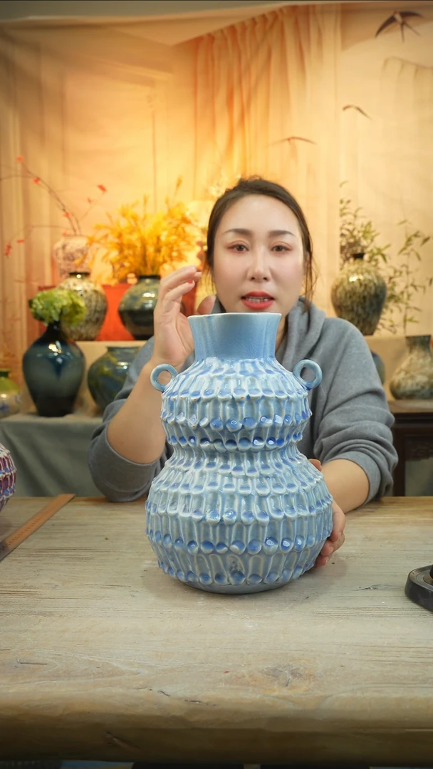 高29口10陶瓷花瓶花器