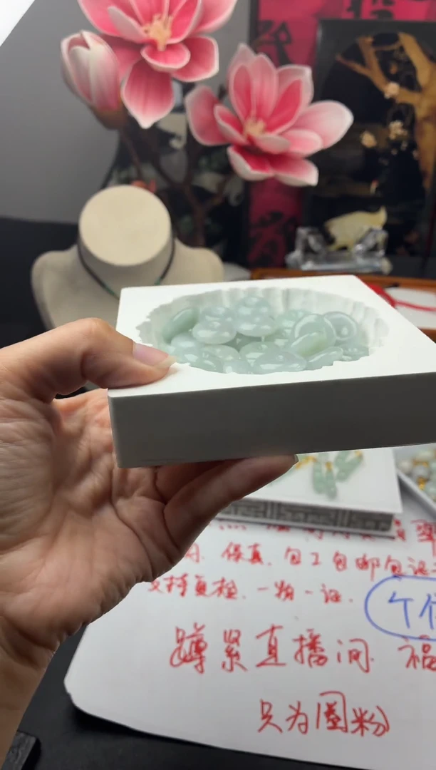 翡翠未镶嵌颈饰A08【多样性发其一】