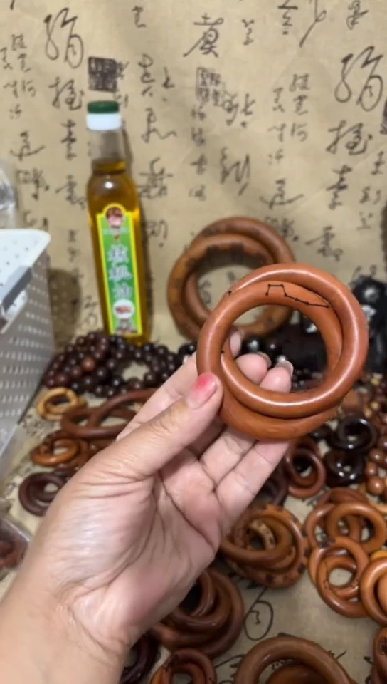 枣木乾坤圈微瑕50圈口一物一拍