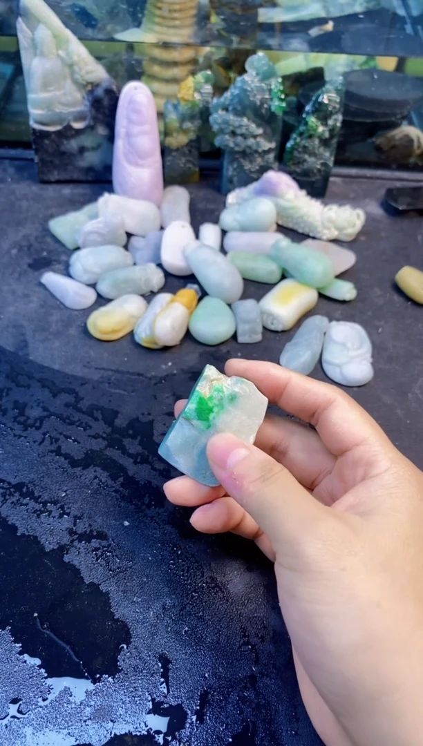 未镶嵌挂件翡翠次****9天然翡翠091
