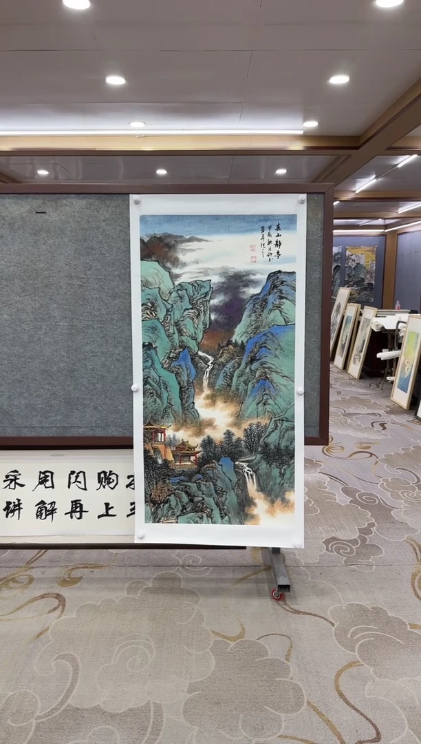 【闪购商品】绘画1张伦玉-小四尺-山水国画