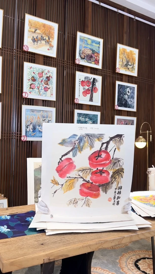 版画耿玉琨名章限量版画S