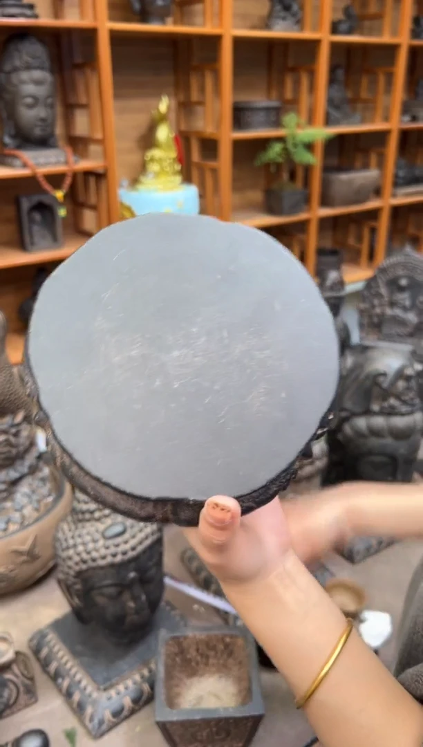 陶土【火山泥】金箍坛底座