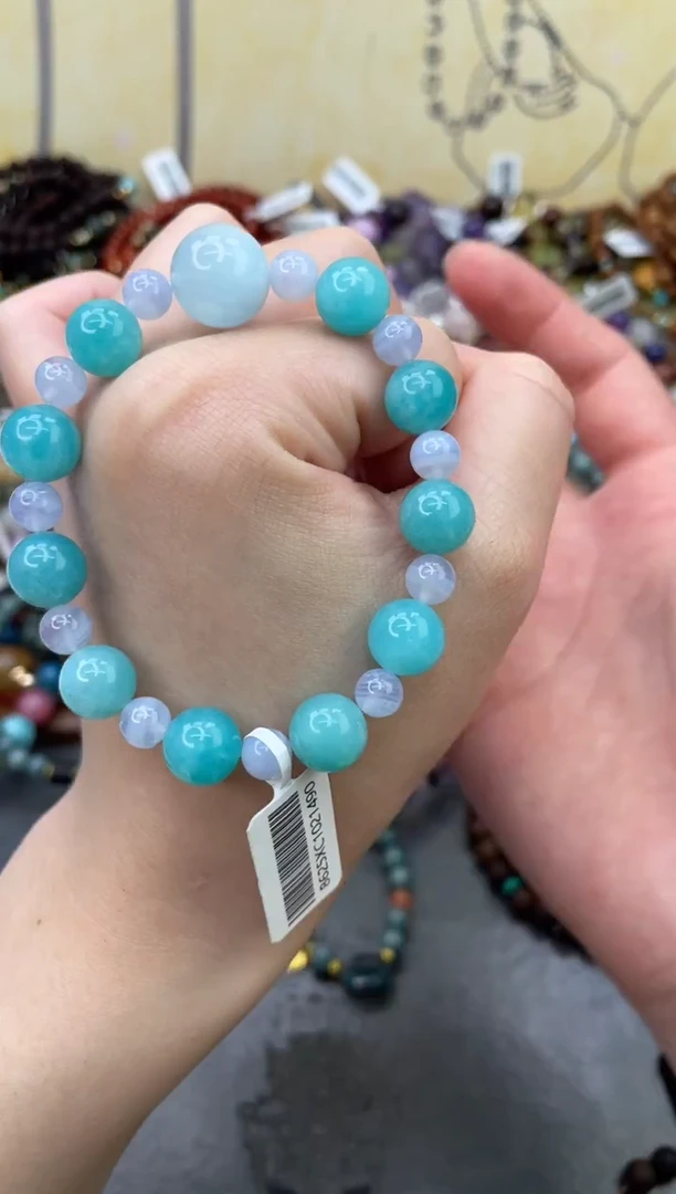 未镶嵌手链天河石333