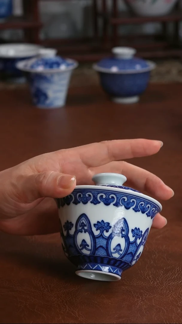 景德镇高端茶器M****杨景德镇纯手工手绘高端茶器