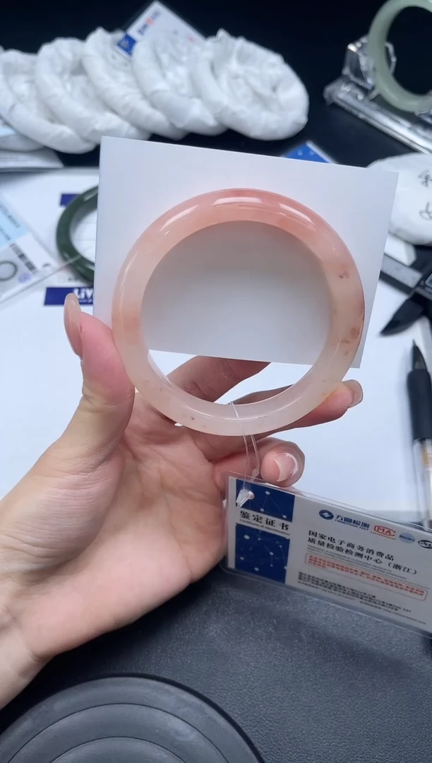 未镶嵌手镯石英质玉093-5758