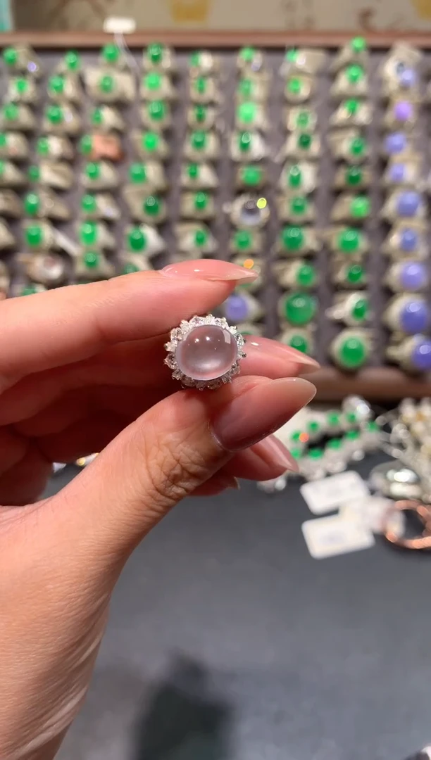 定制翡翠未镶嵌天然缅甸A货翡翠  福利款8.9