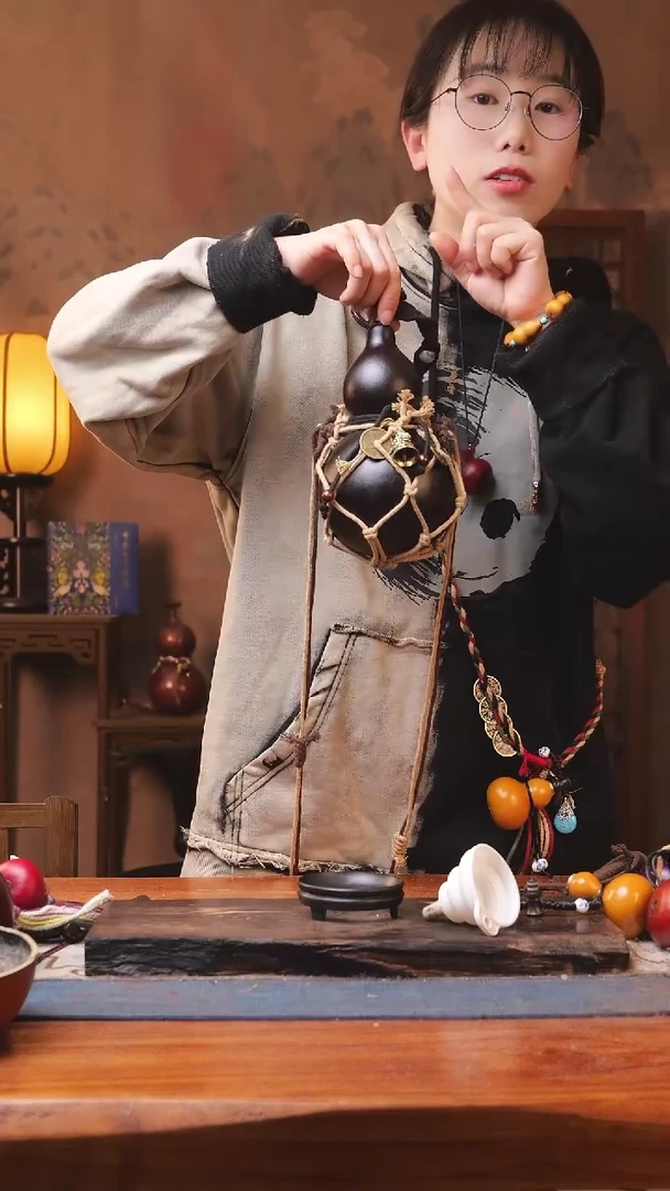 【闪购商品】277号精品大漆葫芦防腐防渗装水茶酒