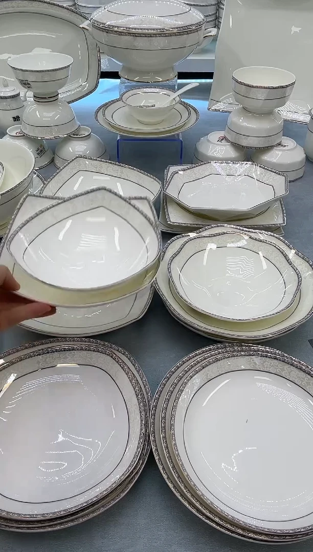 骨瓷玲珑6三角1个7.5贵龙1个