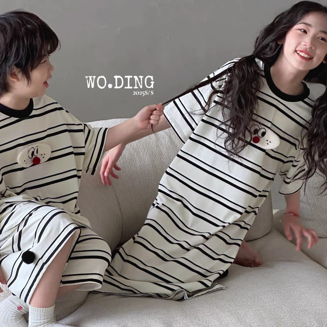 2025新款家居服套装夏季儿童新款中大童夏装两件套