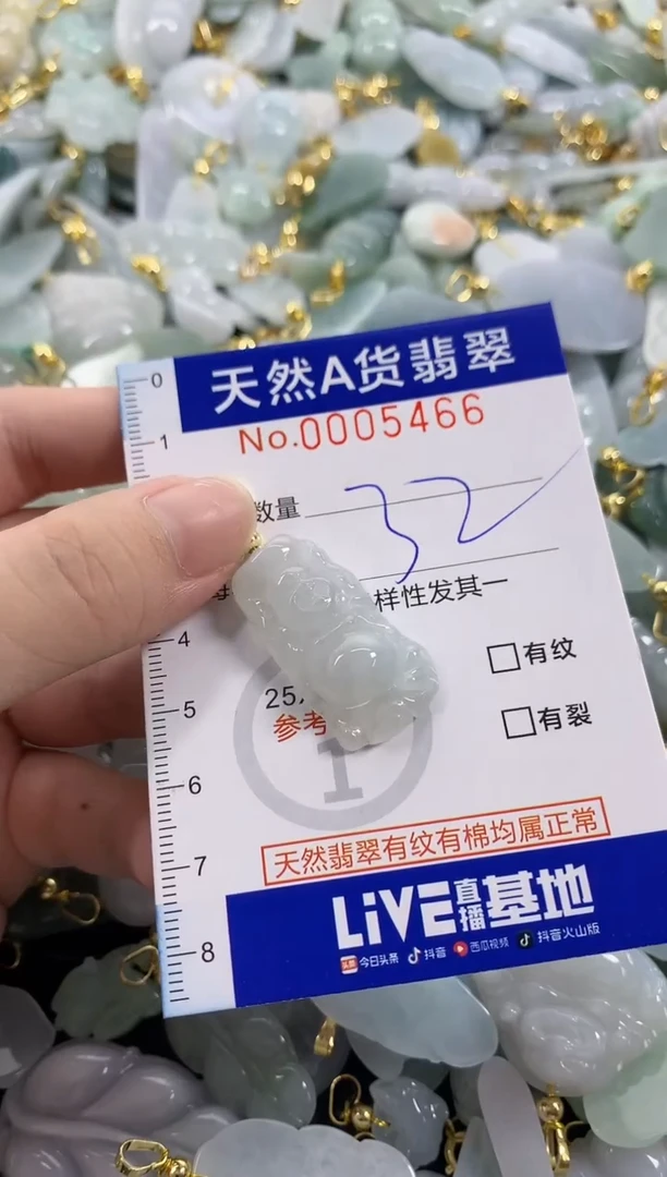 颈饰未镶嵌翡翠硬***️天然A货翡翠