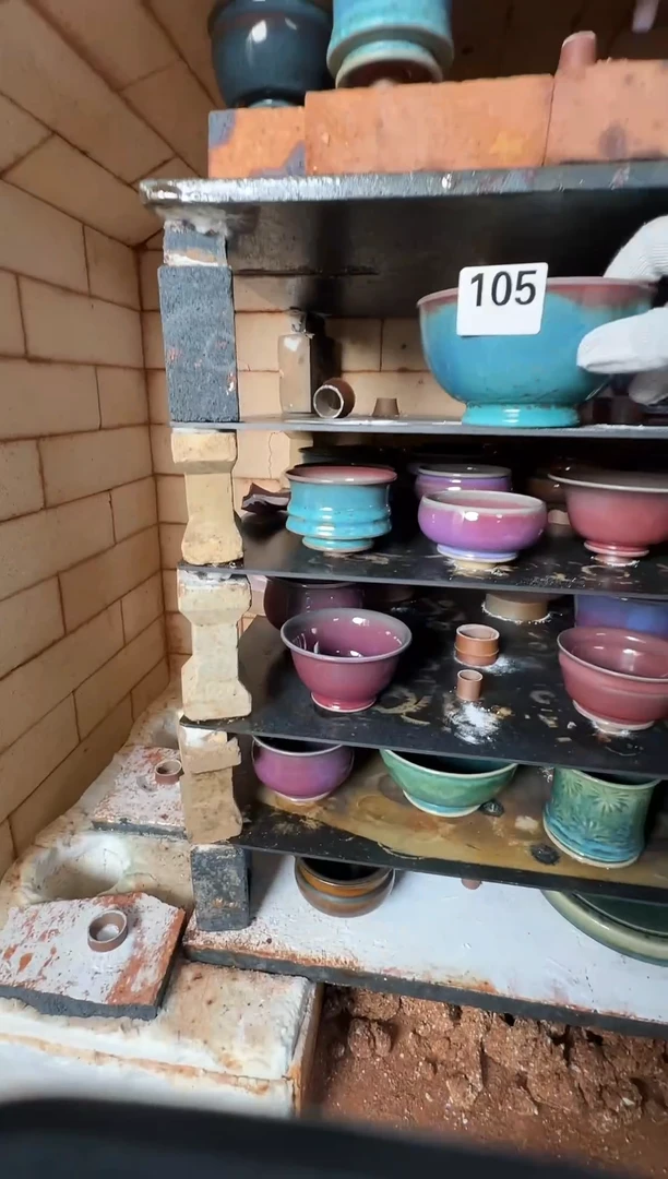 碗钧瓷蘭山窑手作器物105全品八折