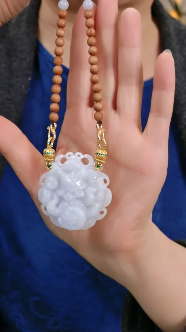 颈饰未镶嵌翡翠国风