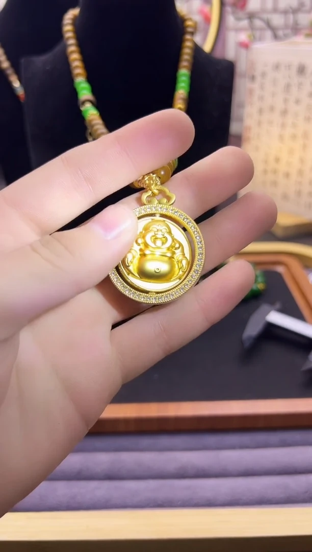 【闪购商品】碧玺猫眼颈饰14K金镶嵌X805