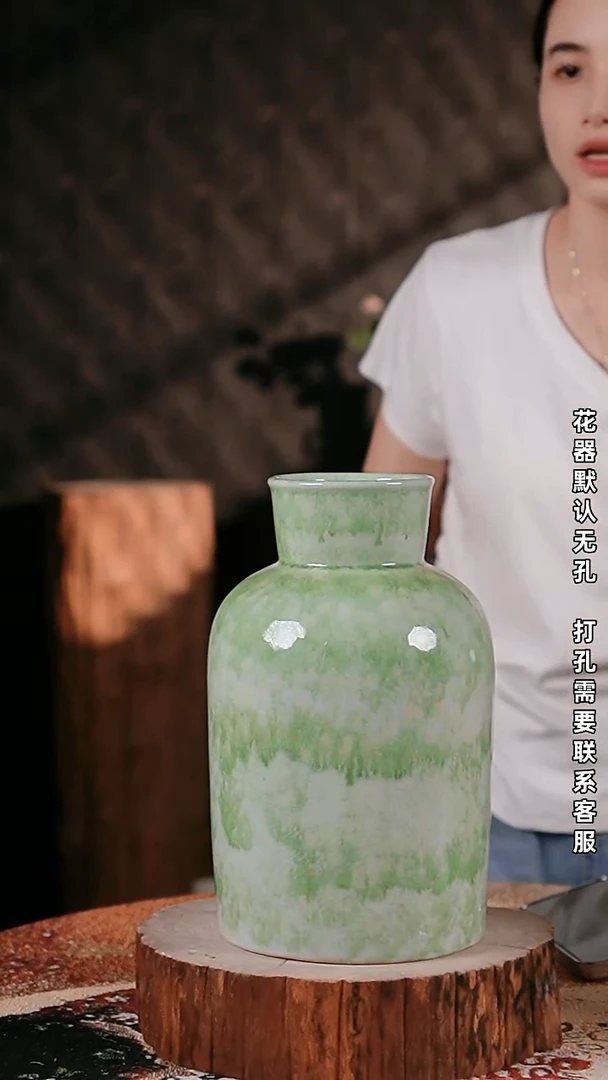 摆件景德镇花器摆件9*28