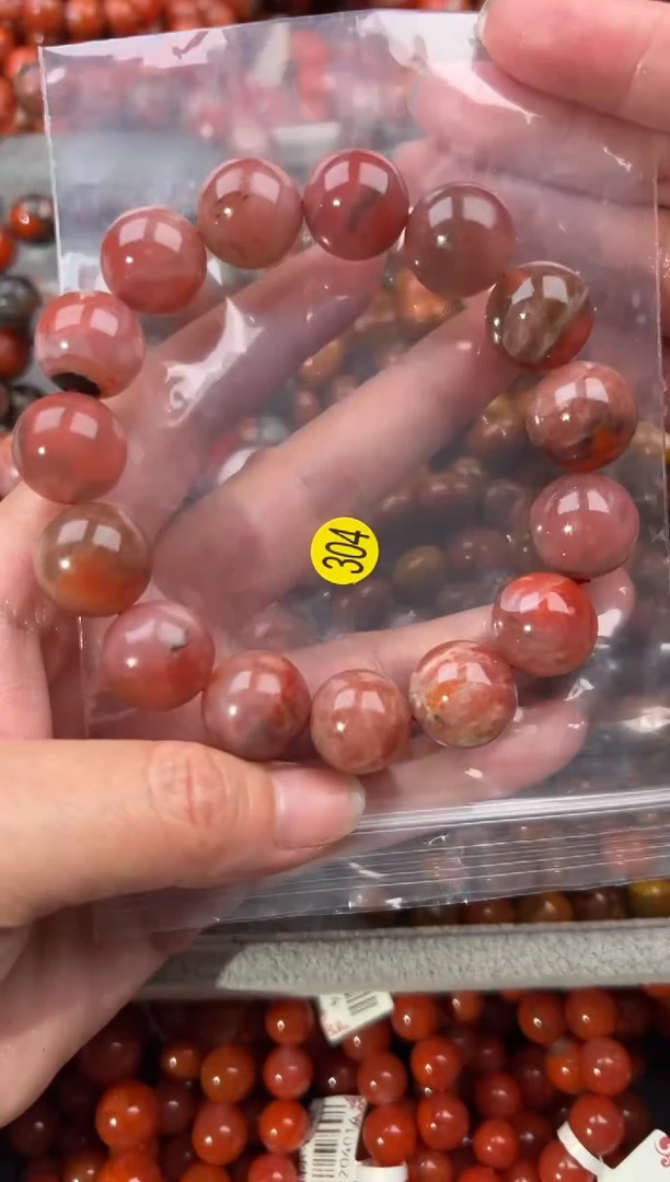 未镶嵌手串南红玛瑙15+