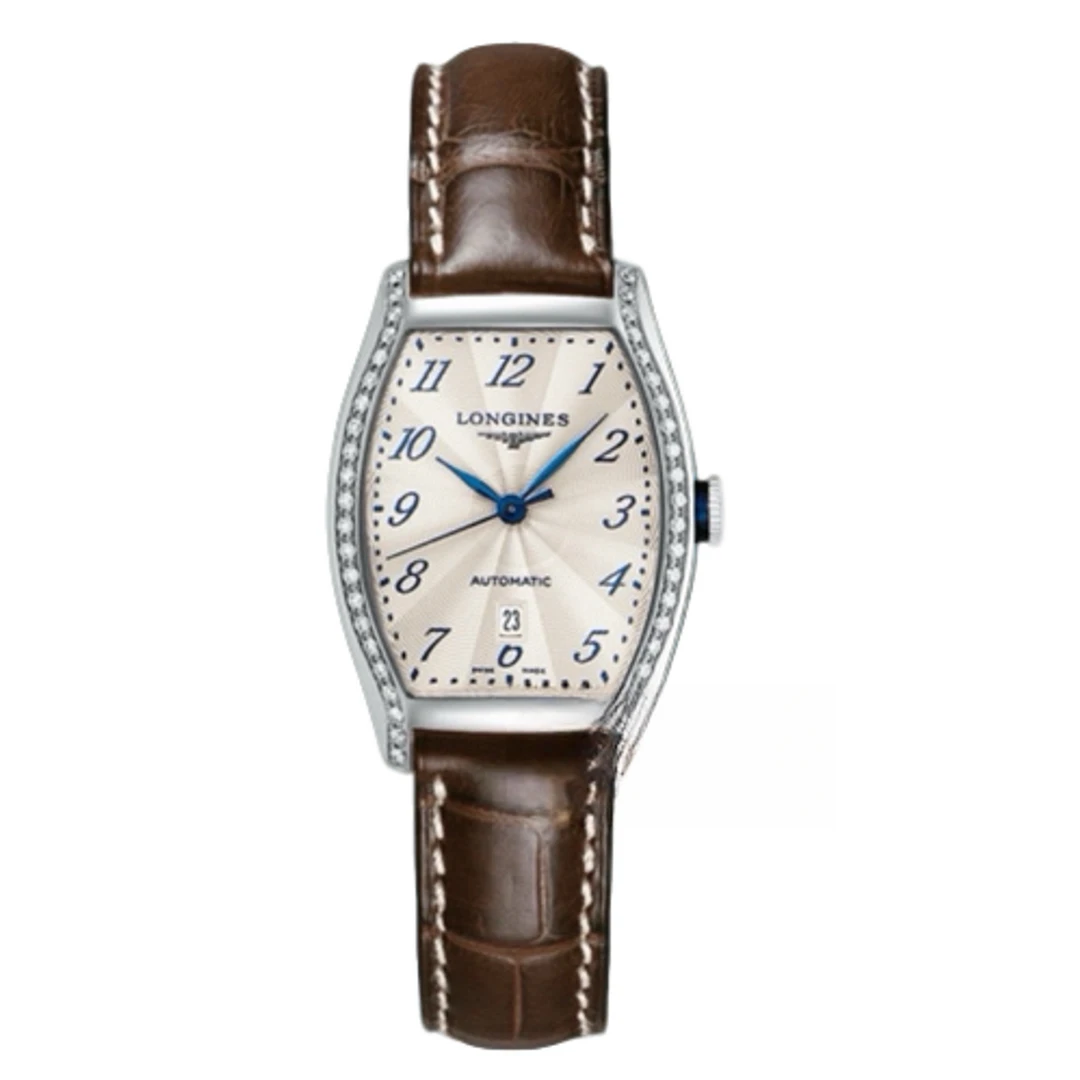 99新 Longines/浪琴 典藏系列女士自动机械腕表 26x30.6表盘