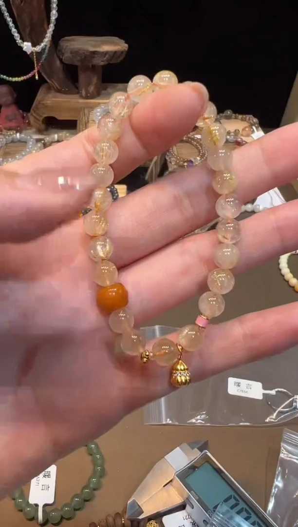 水晶手链未镶嵌手饰@@0655