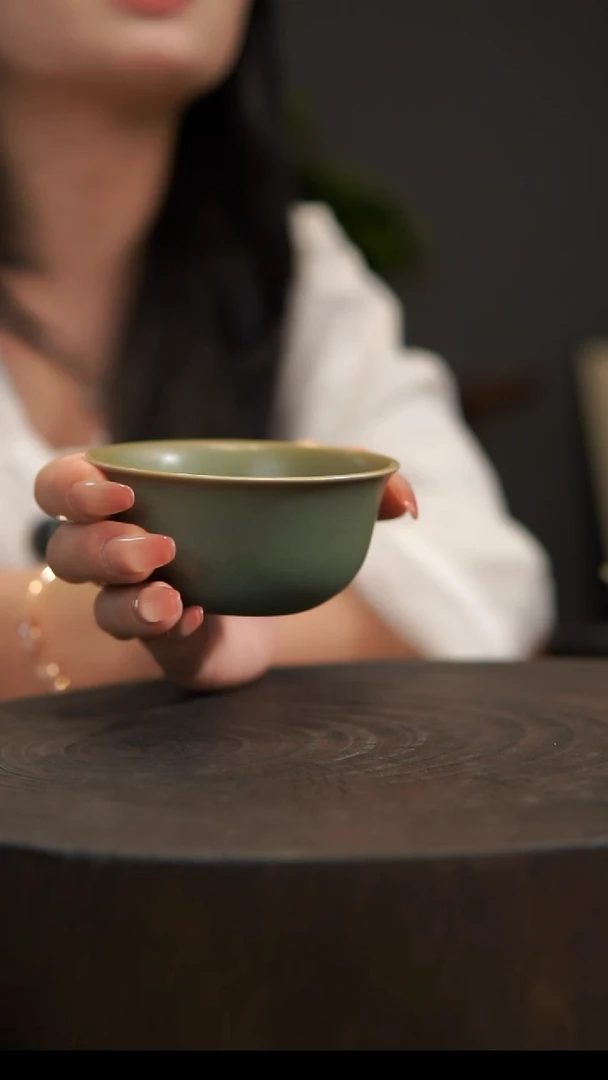 杯子鸡缸杯 汝州原产地  原矿老釉
