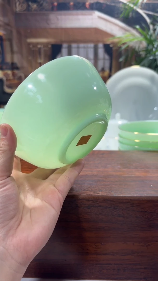 【闪购商品】...5.5英寸玉瓷碗12个口径13.8厘米