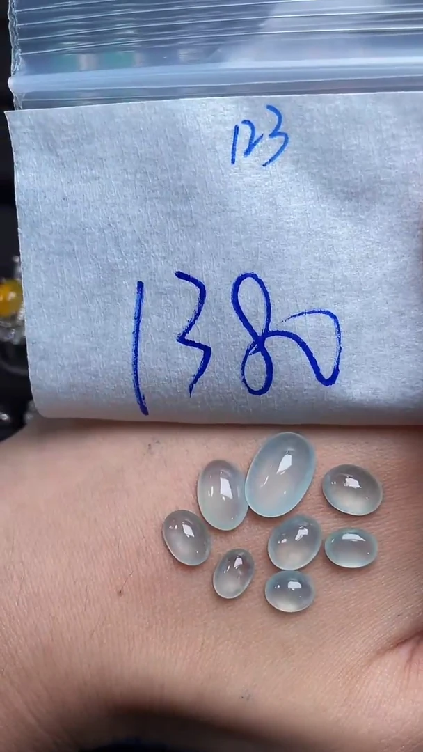 定制翡翠未镶嵌天然缅甸翡翠A货123