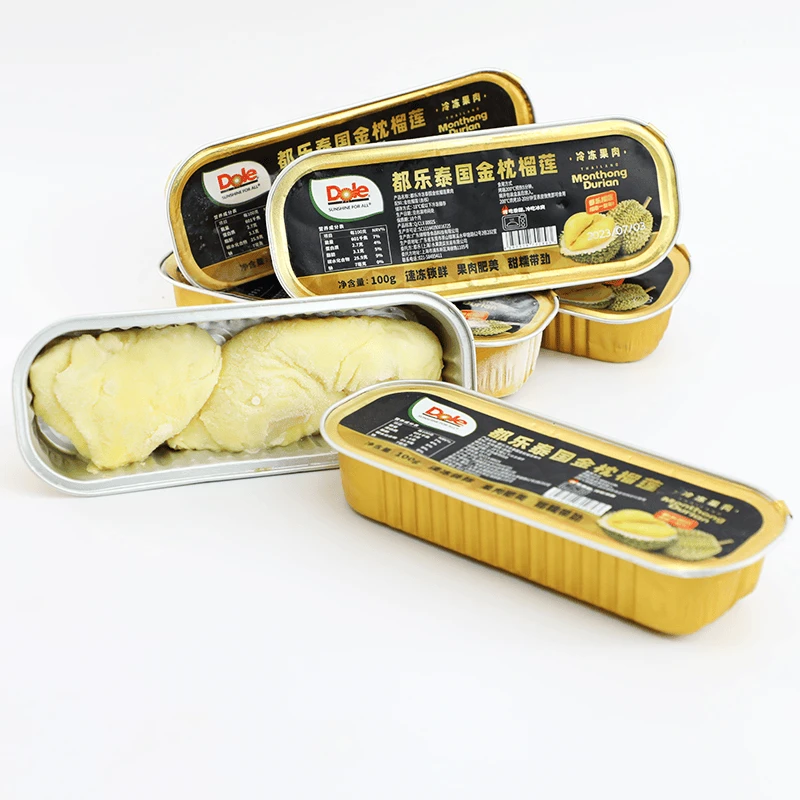 都乐泰国金枕冷冻榴莲肉 100g*5