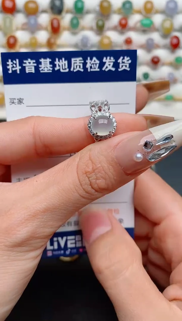 【闪购商品】翡翠戒指银S925镶嵌...........