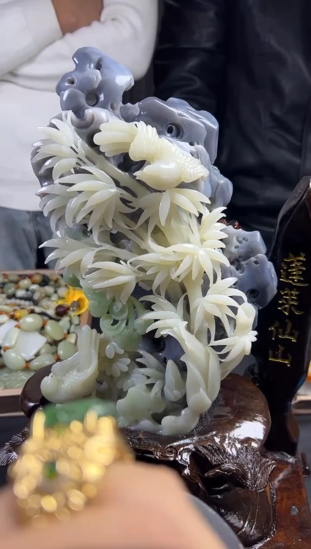 颈饰未镶嵌和田玉玄*15