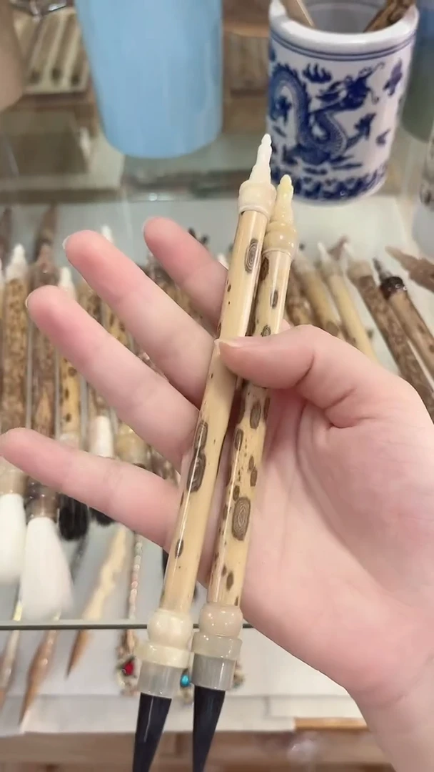 【清水试笔，拒绝蘸墨】墨琳笔庄毛笔2支