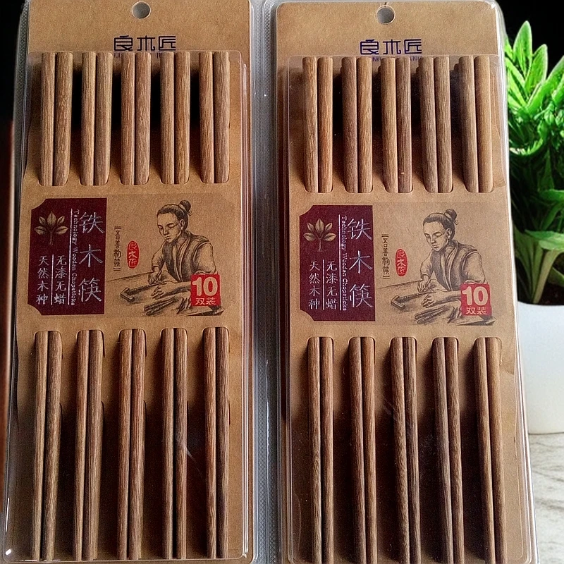 良木匠16944匠心铁木筷子