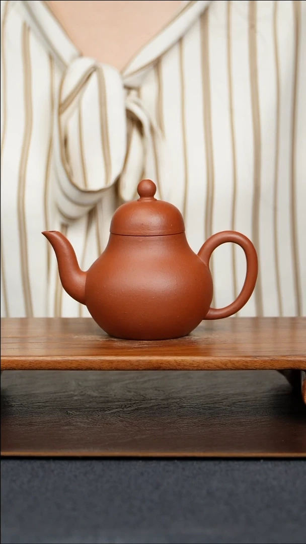 茶壶朱泥思亭壶黄龙山原矿零添加朱泥135毫升