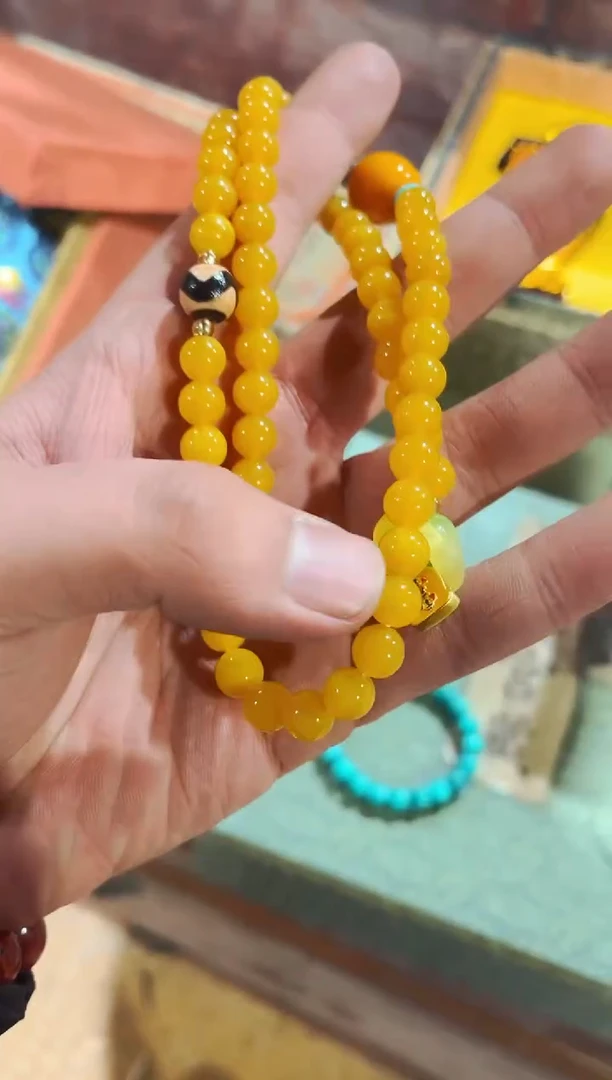 【闪购商品】蜜蜡颈饰未镶嵌大硕硕精品精选链接67