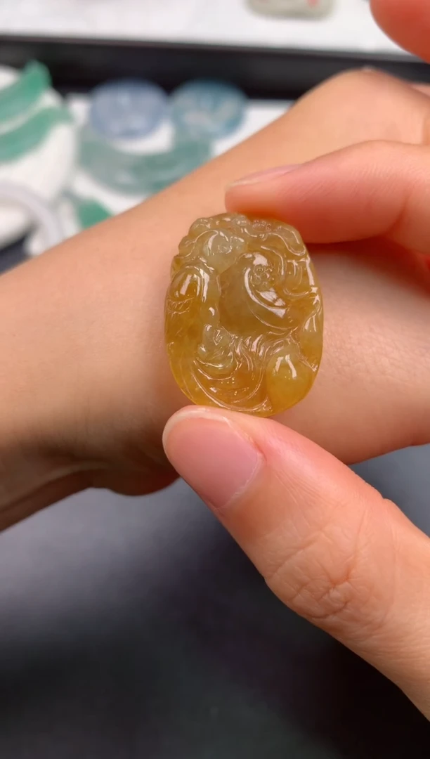 未镶嵌定制翡翠0483455813（28*21*6.6）