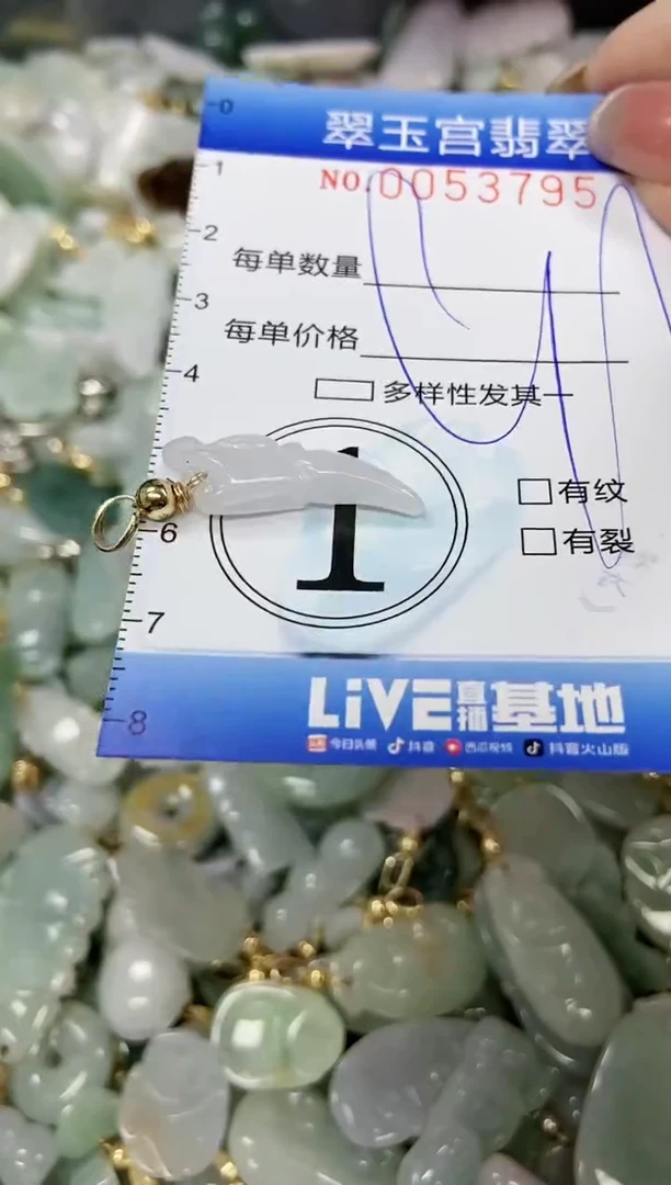 【闪购商品】翡翠颈饰未镶嵌闪购0053795