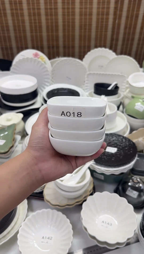 瓷【4个装9.9】4寸沙拉碗4个