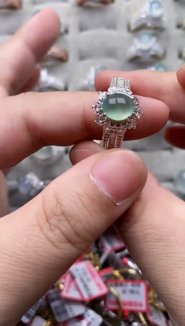 【闪购商品】翡翠戒指未镶嵌44444---9