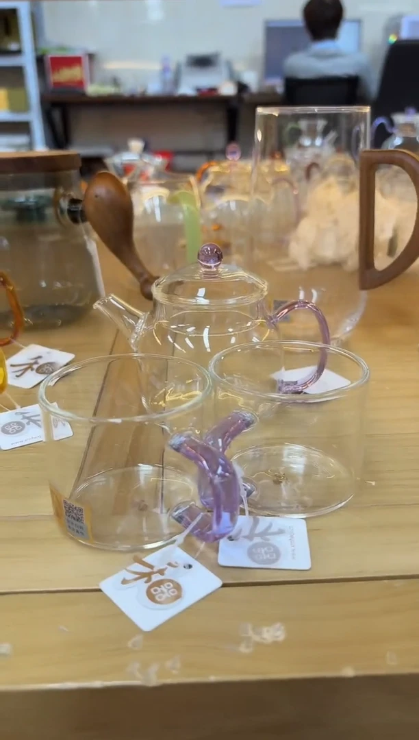 禾器言卿壶浅紫色+禾器清禾杯一个装*2