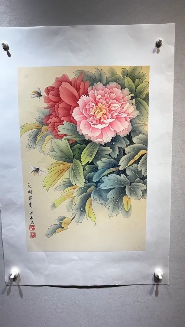 国画国画HN-1102274-张跃华央创美术馆精品定制备案作品