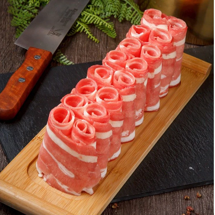 清真牛肉卷 草膘牛肉卷 一斤装