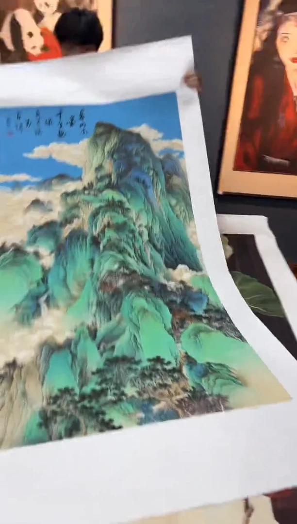 国画九霄甄选国画作品73