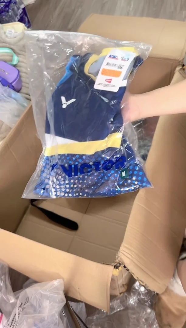 威克多正品微瑕     54  l蓝色短袖