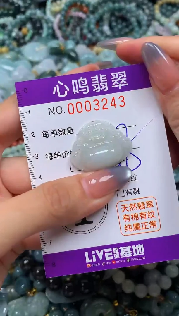 颈饰未镶嵌翡翠闪购003243