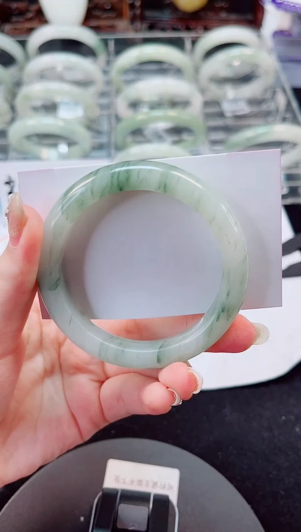 未镶嵌手镯石英质玉186-53/54