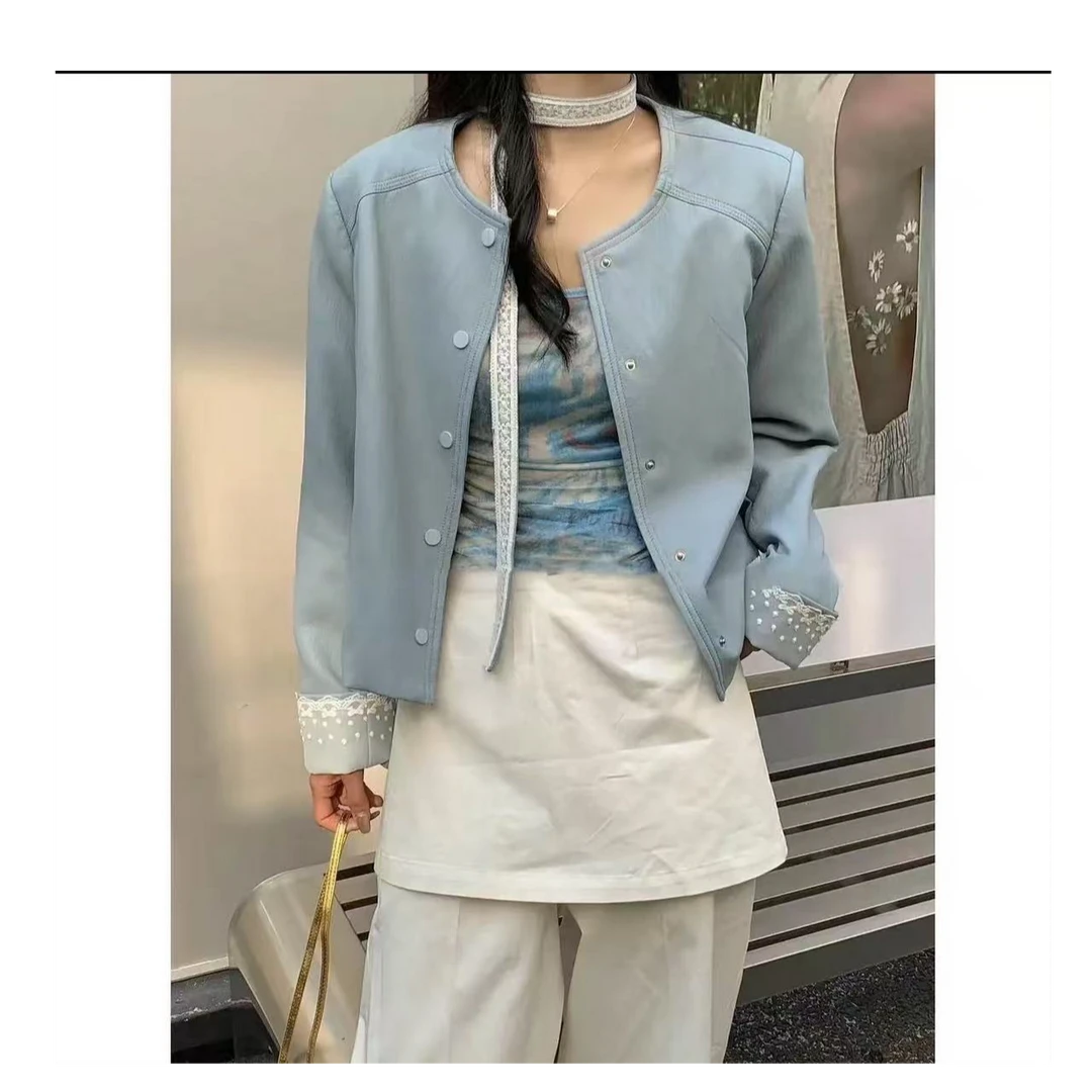 女士高端精致皮衣