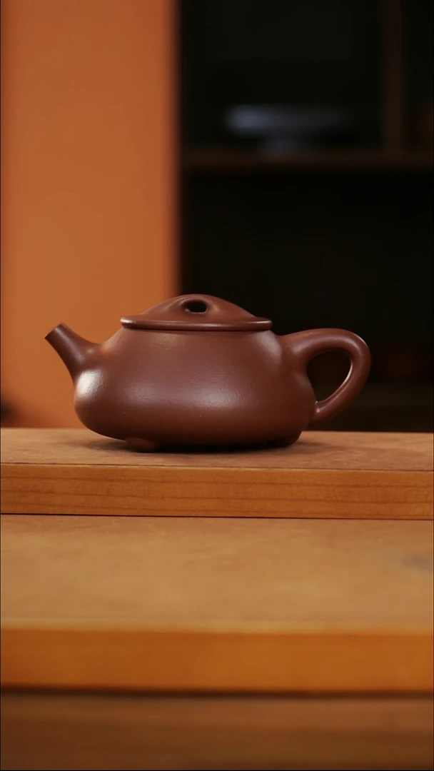 茶壶紫砂古**佛精工半手小满瓢