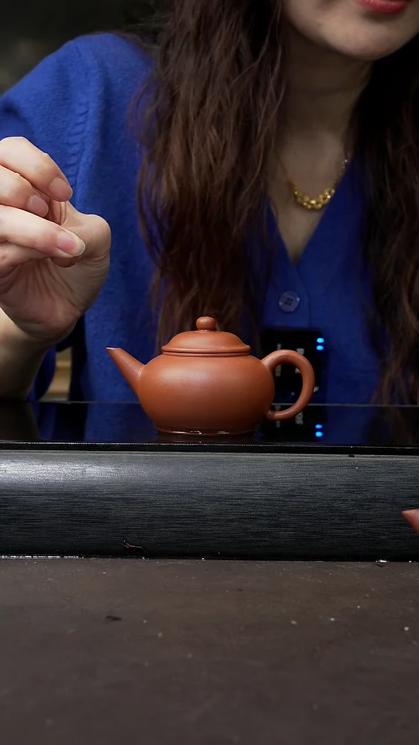 【闪购商品】紫砂茶壶红泥 水平100cc  045