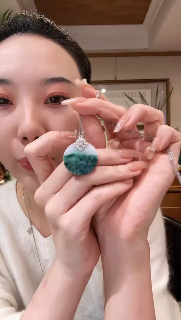 【闪购商品】翡翠颈饰未镶嵌国风
